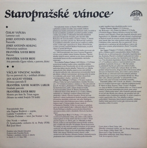 Staropražské Vánoce