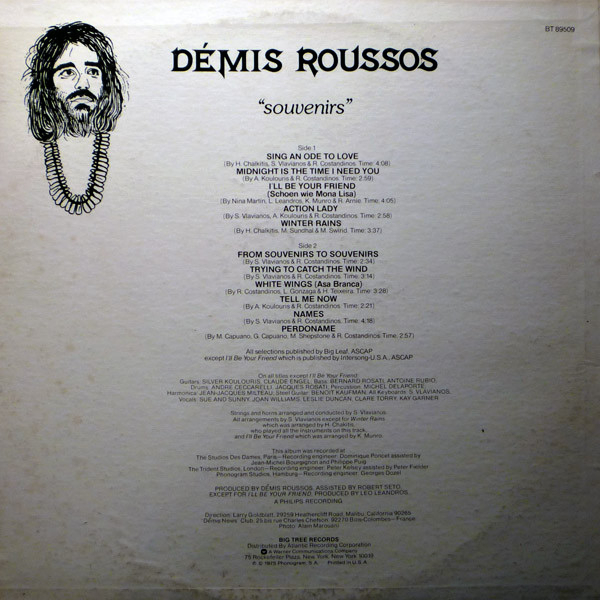 Demis Roussos – Souvenirs