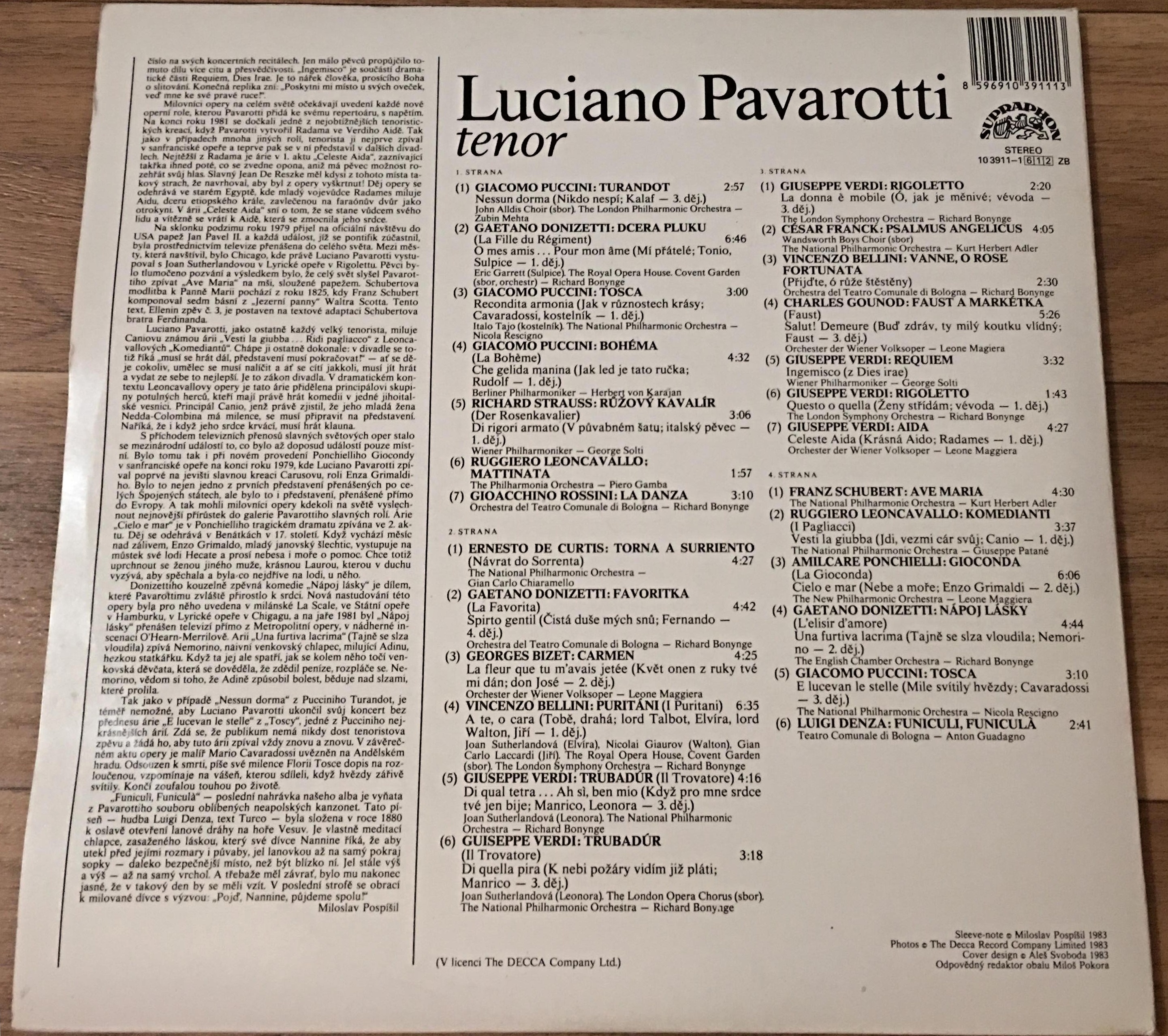 Luciano Pavarotti – Tenor