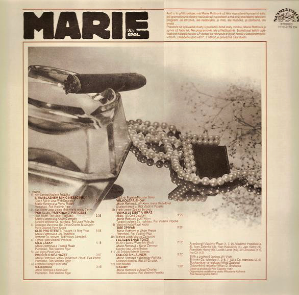 Marie Rottrová – Marie & Spol.