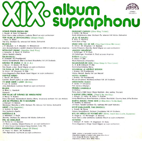 XIX. Album Supraphonu