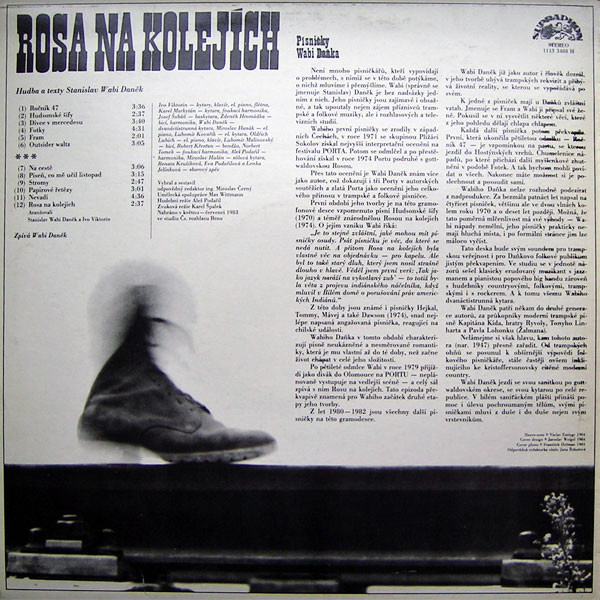 Wabi Daněk – Rosa Na Kolejích (Písničky Wabi Daňka)