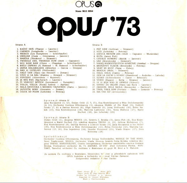 Opus '73