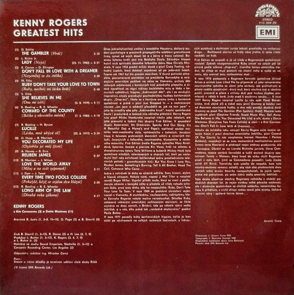 Kenny Rogers – Greatest Hits