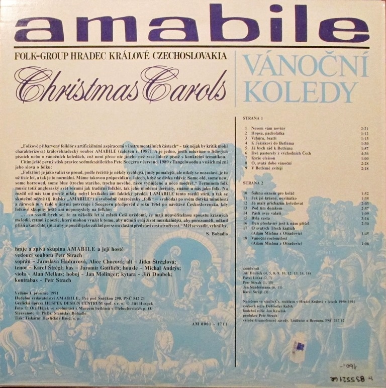 Amabile – Vánoční Koledy