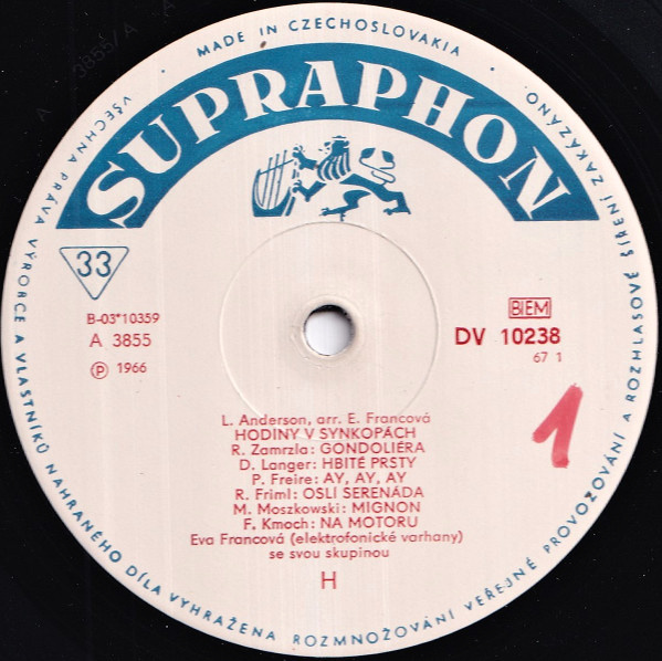 Eva Francová – Unknow