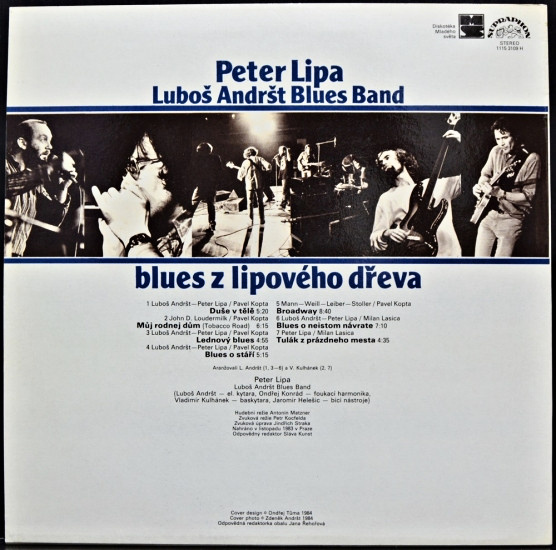 Peter Lipa & Luboš Andršt Blues Band – Blues Z Lipového Dřeva